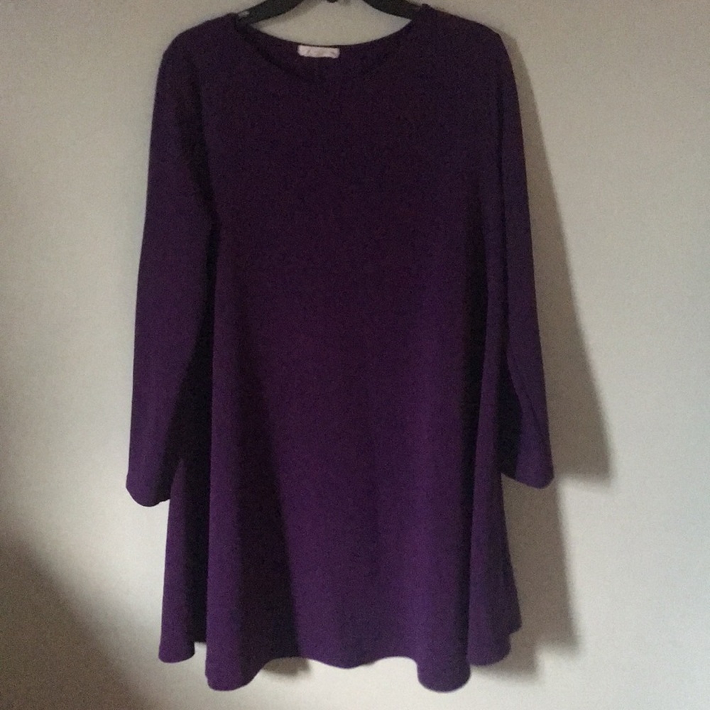 Purple dress